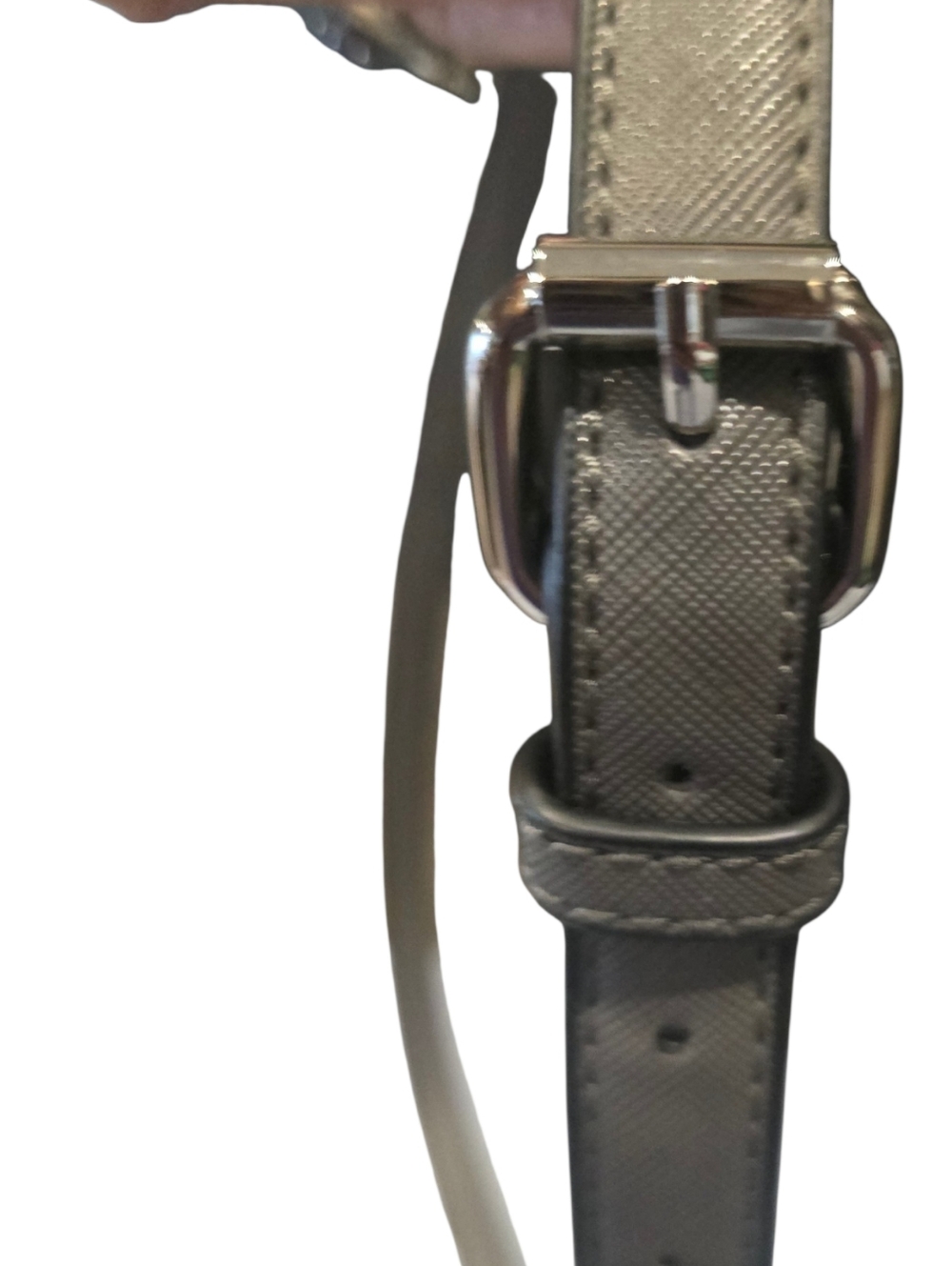 Simply Noelle Compact Gray Crossbody Bag Everyday Style Nylon Body - Picture 10 of 12